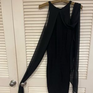 VENUS - Black cocktail dress